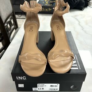 Inc nude sandals size 8 1/2